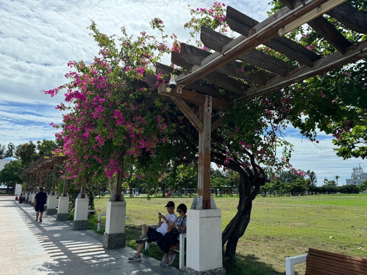 認養漁人碼頭空品淨化區　東石村志工籲民眾愛護環境