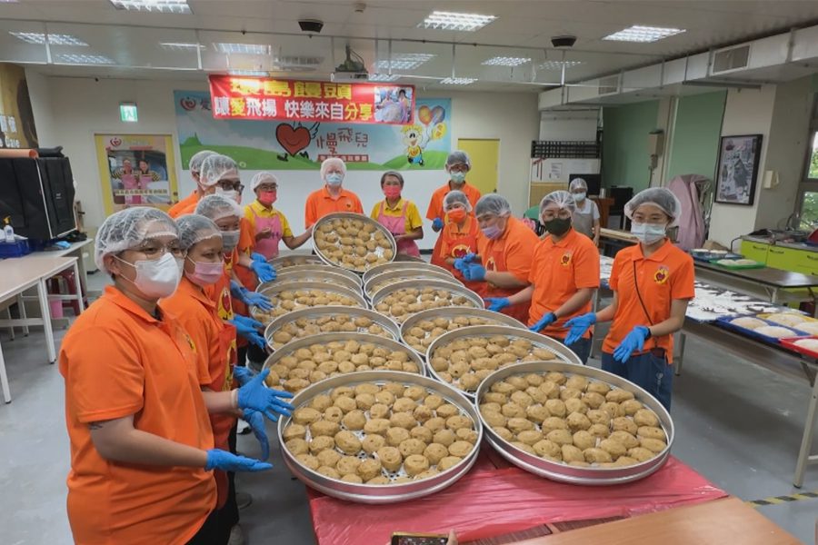 環島饅頭抵達竹市  義賣所得捐助愛恆