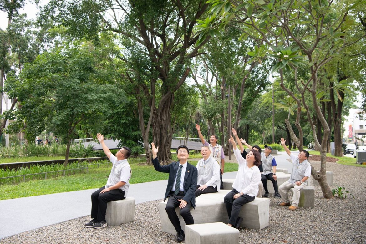 嘉市打卡亮點再+1　民生公園融合校園交織出「道將圳水綠廊道」