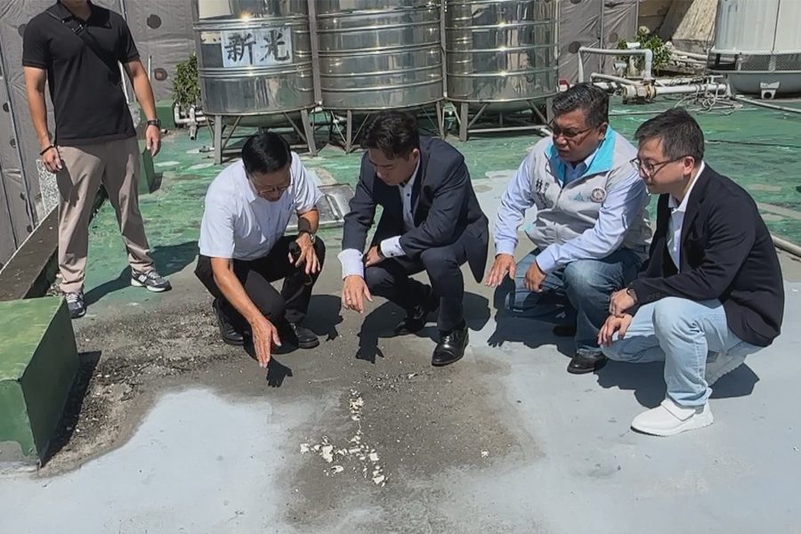 邱臣遠視察光華國中  將補助防水隔熱工程
