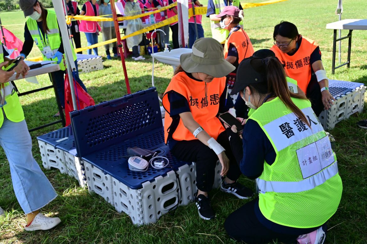 首度跨區及國際災難醫療救護隊聯合演練  強化臺東救災能力