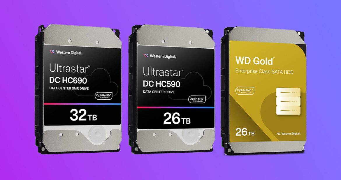 超大規模儲存新突破     Western Digital 推出 32TB UltraSMR HDD