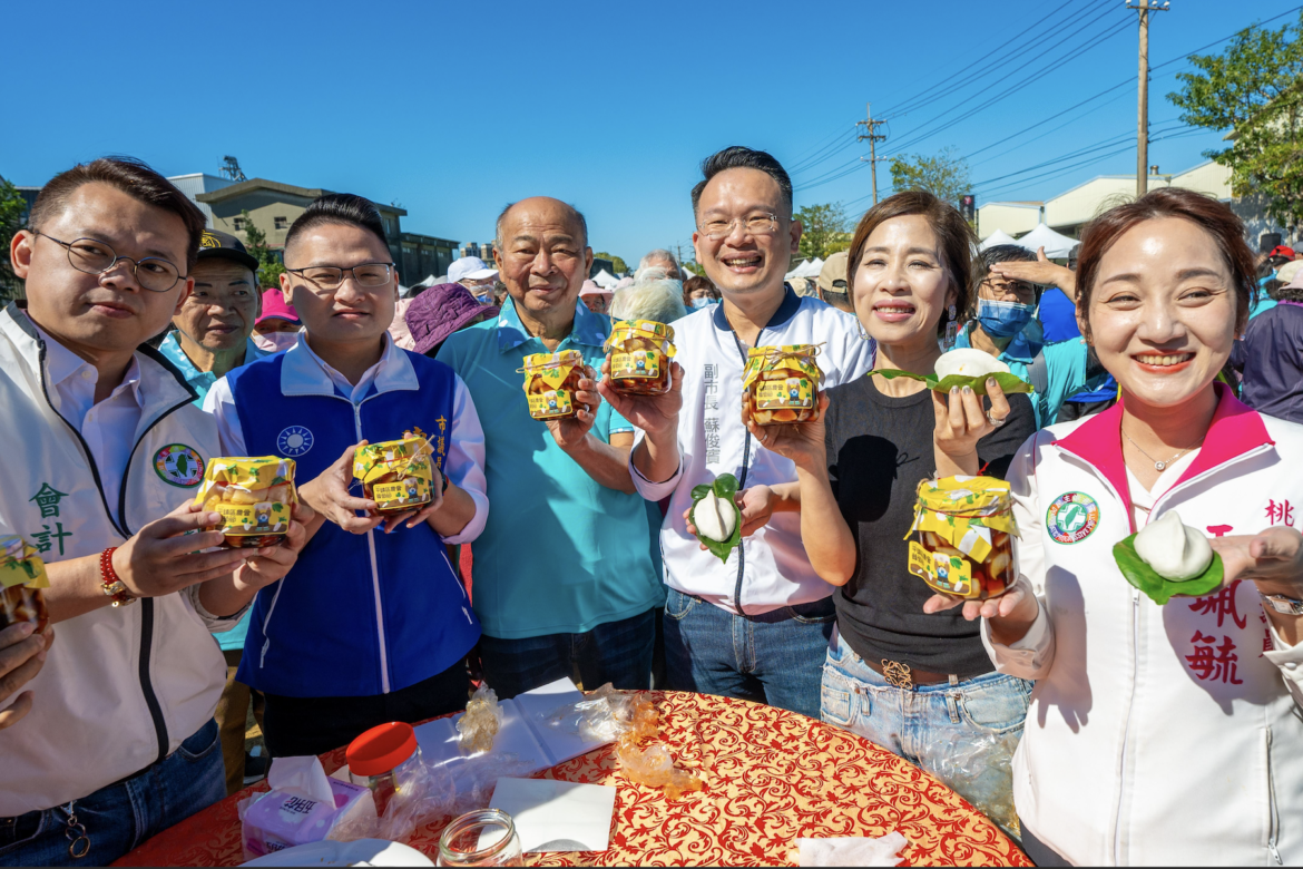 平鎮蘿蔔節驚豔開幕     蘇俊賓盼農業美食與文化代代相傳