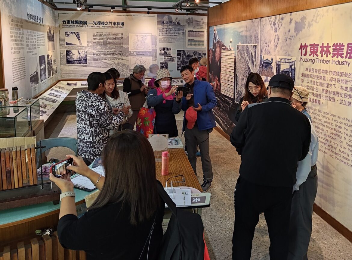 竹東林展館創新體驗「東林躲貓貓」  大獲好評