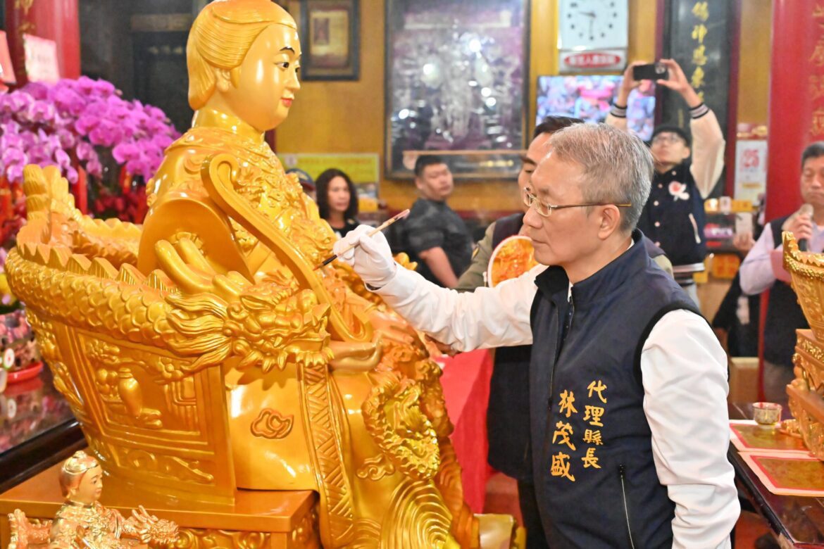 南方澳南天宮金媽祖開光  護佑國泰民安風調雨順