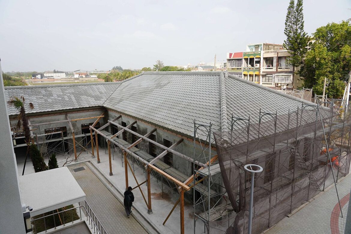 改造舊東勢鄉公所辦公廳舍及附屬倉庫　化身雲林首座活化歷史建築圖書館