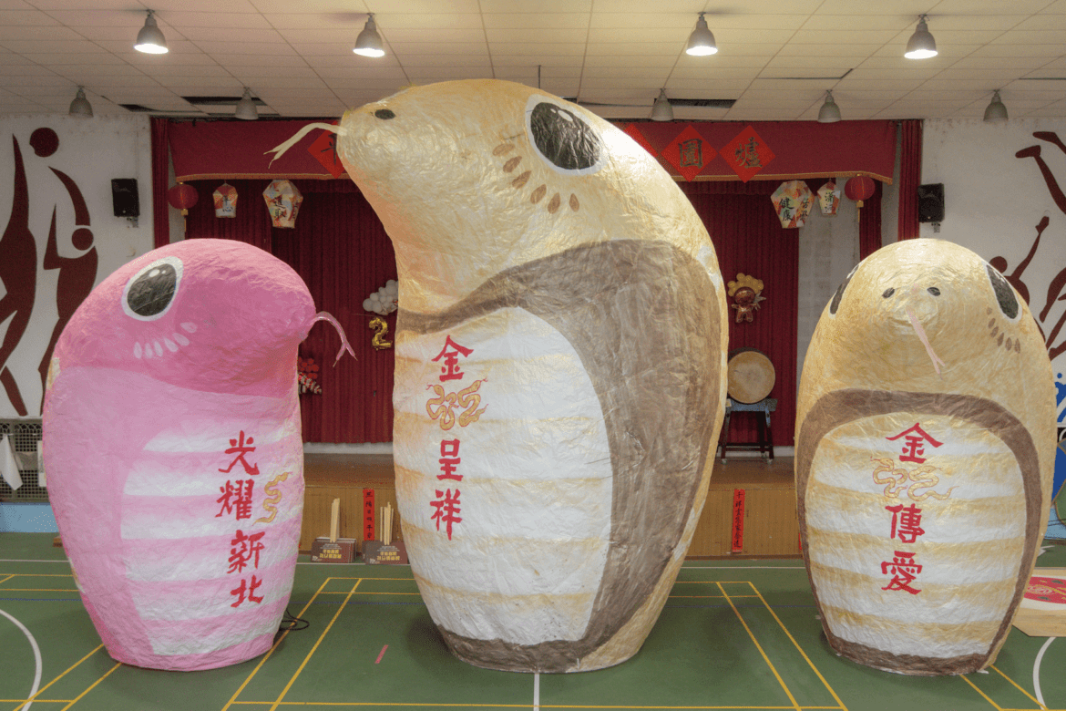 2025平溪天燈節璀璨登場　20呎金蛇主燈迎新春、12呎雙心燈浪漫亮相