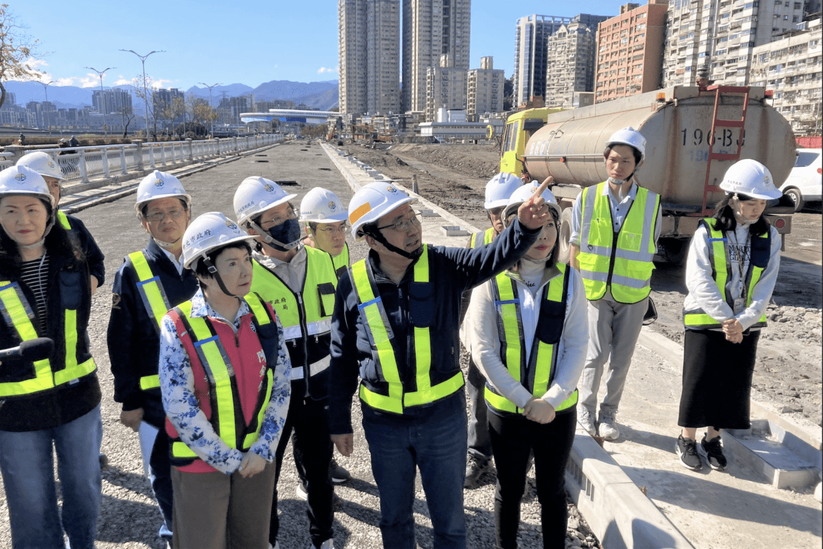 秀北區徵工程衝刺     預計第二季完工     計畫道路搶先開放