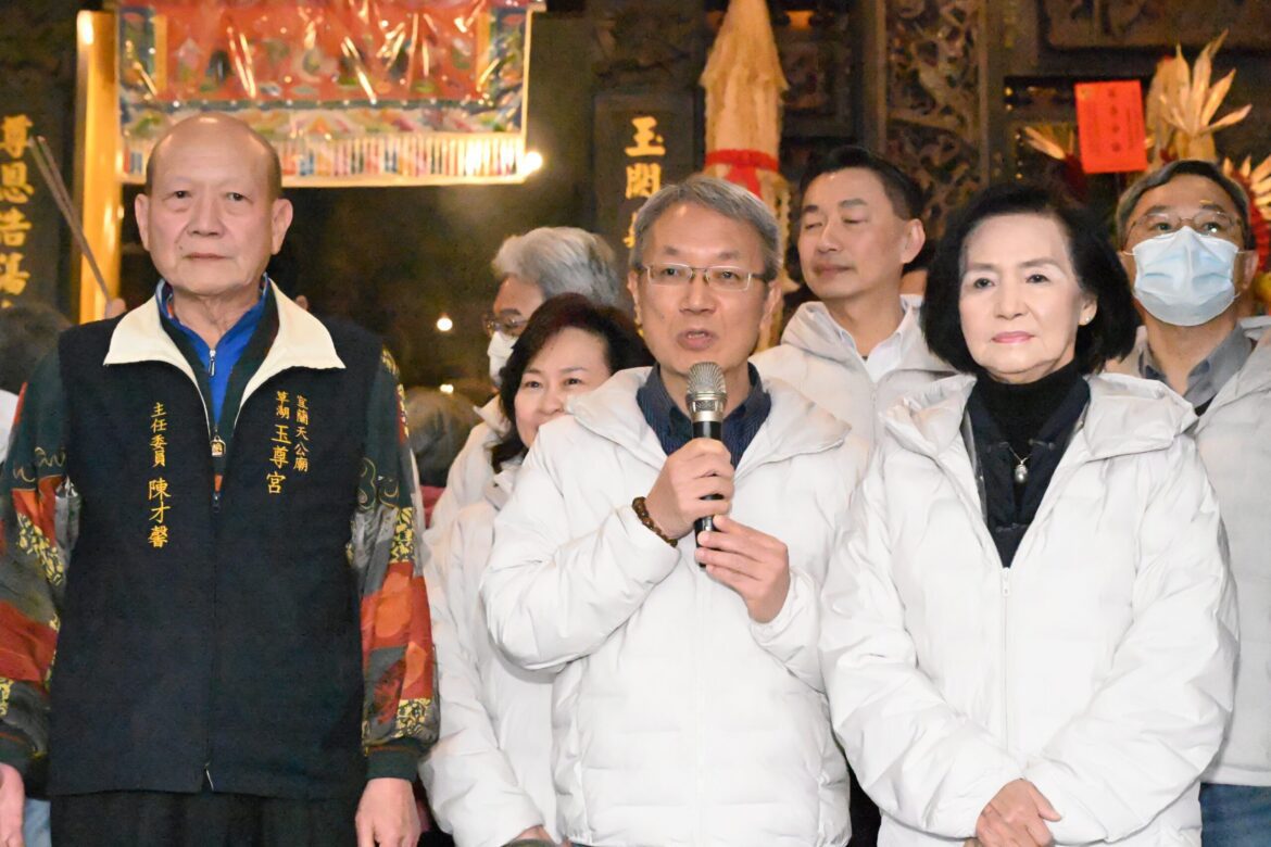正月初九天公生　宜縣代理縣長率局處長參拜祈福