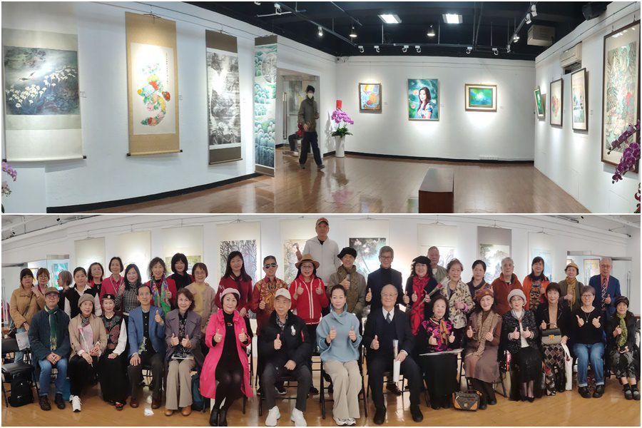 中華畫筌美術協會十週年慶會員聯展　3/8-18台藝教育館登場