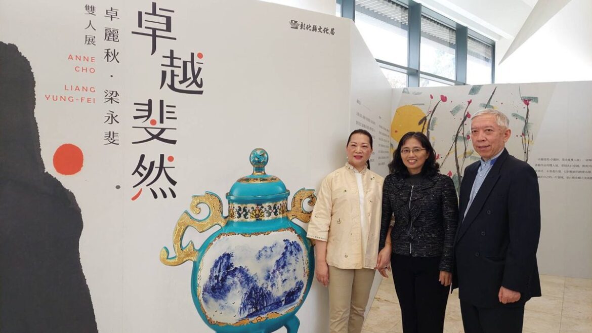 影音/「卓越斐然-卓麗秋、梁永斐雙人展」　即日起至年4月6日縣立美術館展出