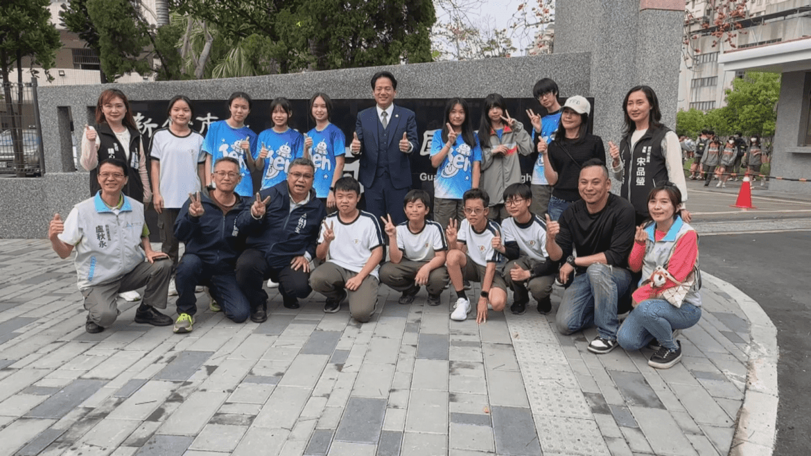 師生上放學更安全  光武國中通學步道啟用