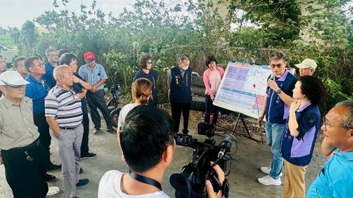 芳苑鄉啟動北部地區道路改善工程   提升鄉內交通品質與用路安全