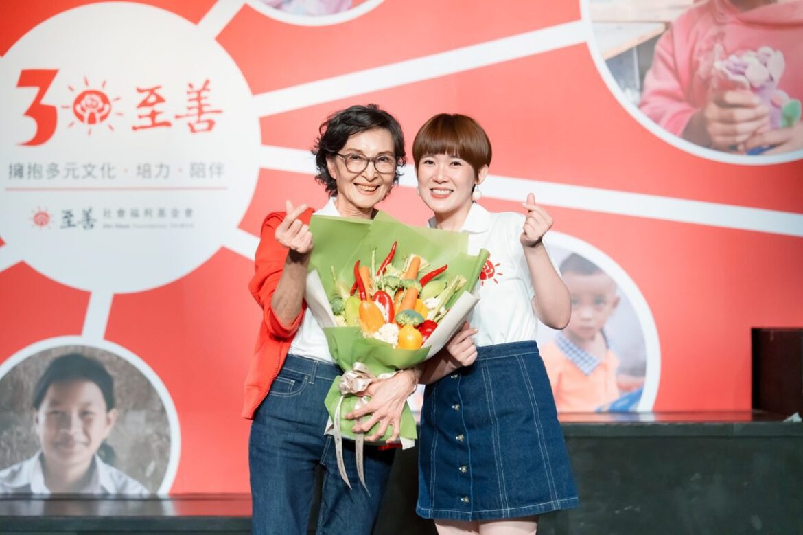 孫可芳認養越南女孩 接棒愛心大使 攜手至善基金會傳遞30年公益情誼