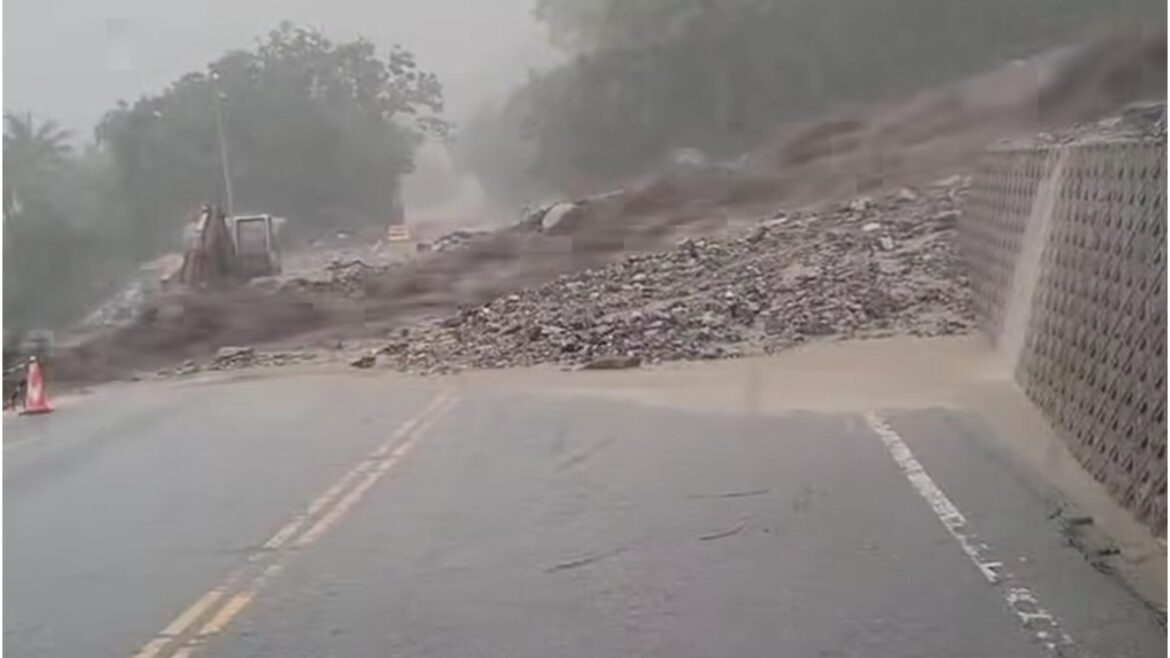 影音/豪雨鐵路公路都癱瘓 鐵路和仁段又停駛 蘇花崇德段只出不進