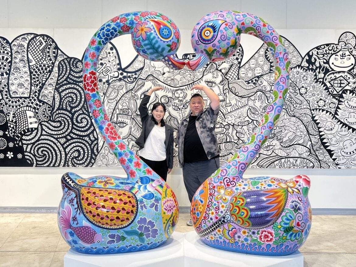 嶄新悅目-2025洪易藝術特展   彰美館開展悅目視覺盛宴
