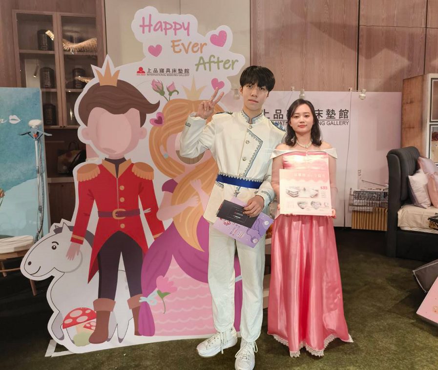 上品寢具床墊館參展台中結婚採購節展人氣  祝福百年好合‧幸福美滿  新人安床添購寢具首選