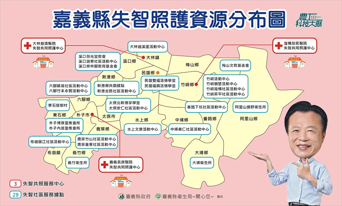 失智不失守　嘉義縣推動失智整合照護
