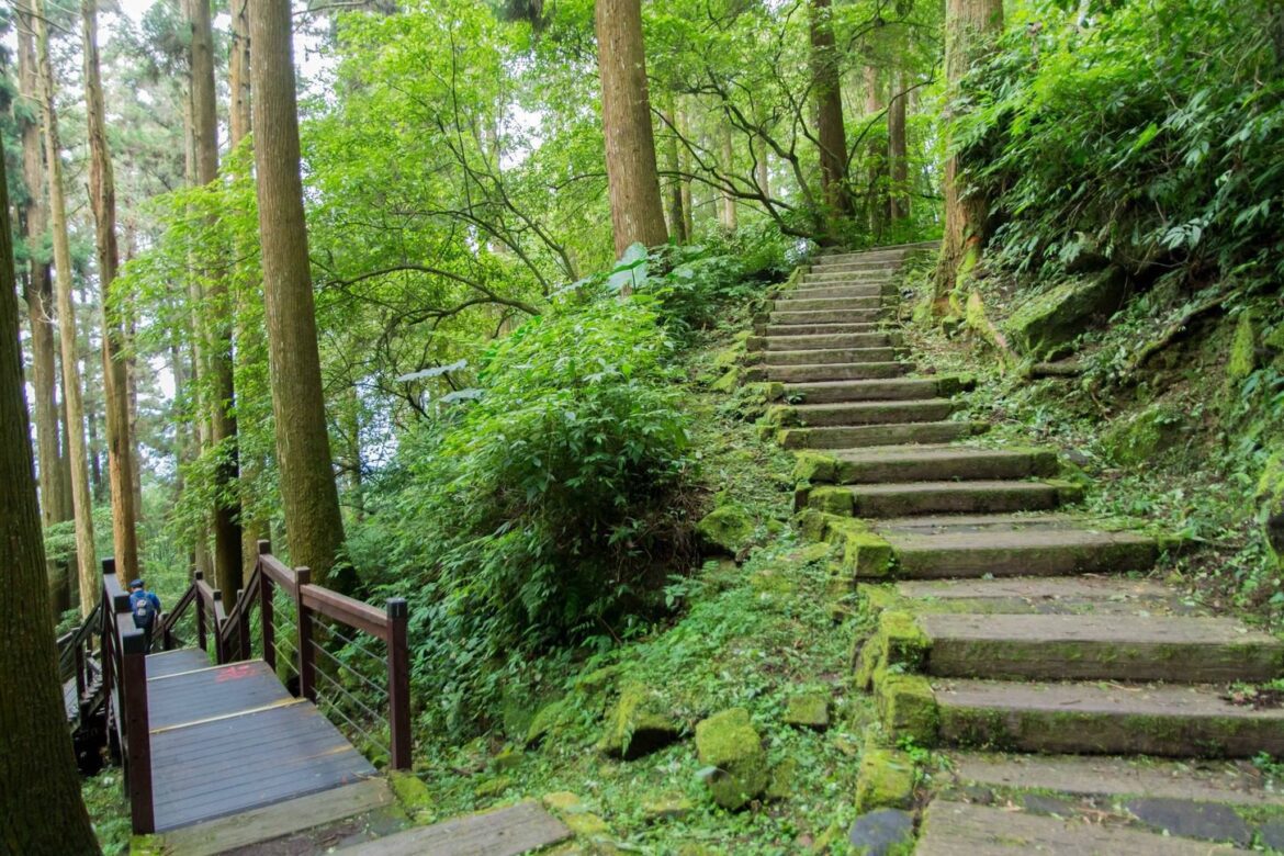 推廣嘉義縣秋季步道健行旅遊  翁章梁合體氣象主播王淑麗