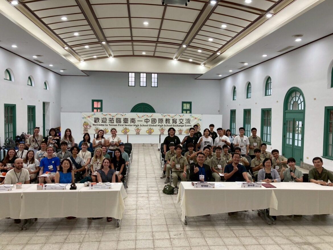 美國三校接力來訪　台南一中迎來國際交流高峰讓世界走進來