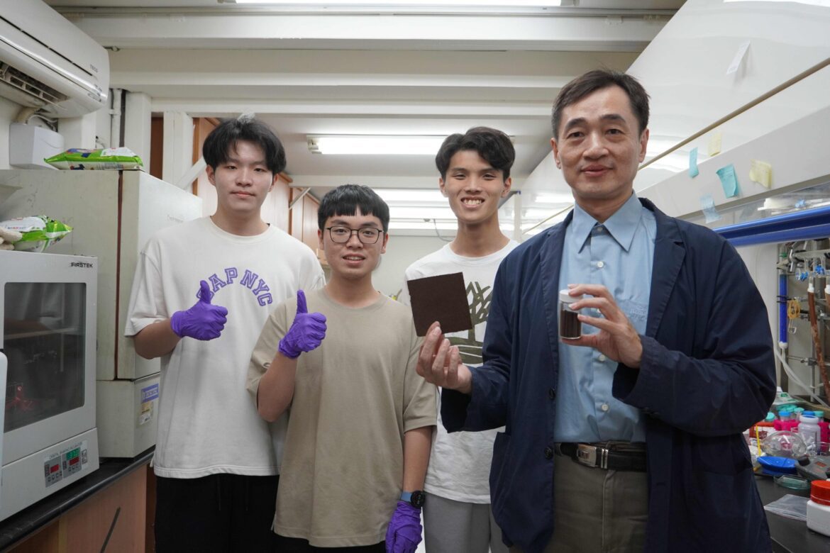 臺科大團隊多功能咖啡渣隔音材料　廢棄物變身綠建材實踐永續循環