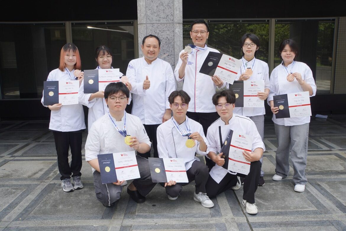 大葉大學餐旅系、烘焙學程  首爾廚藝挑戰賽奪金