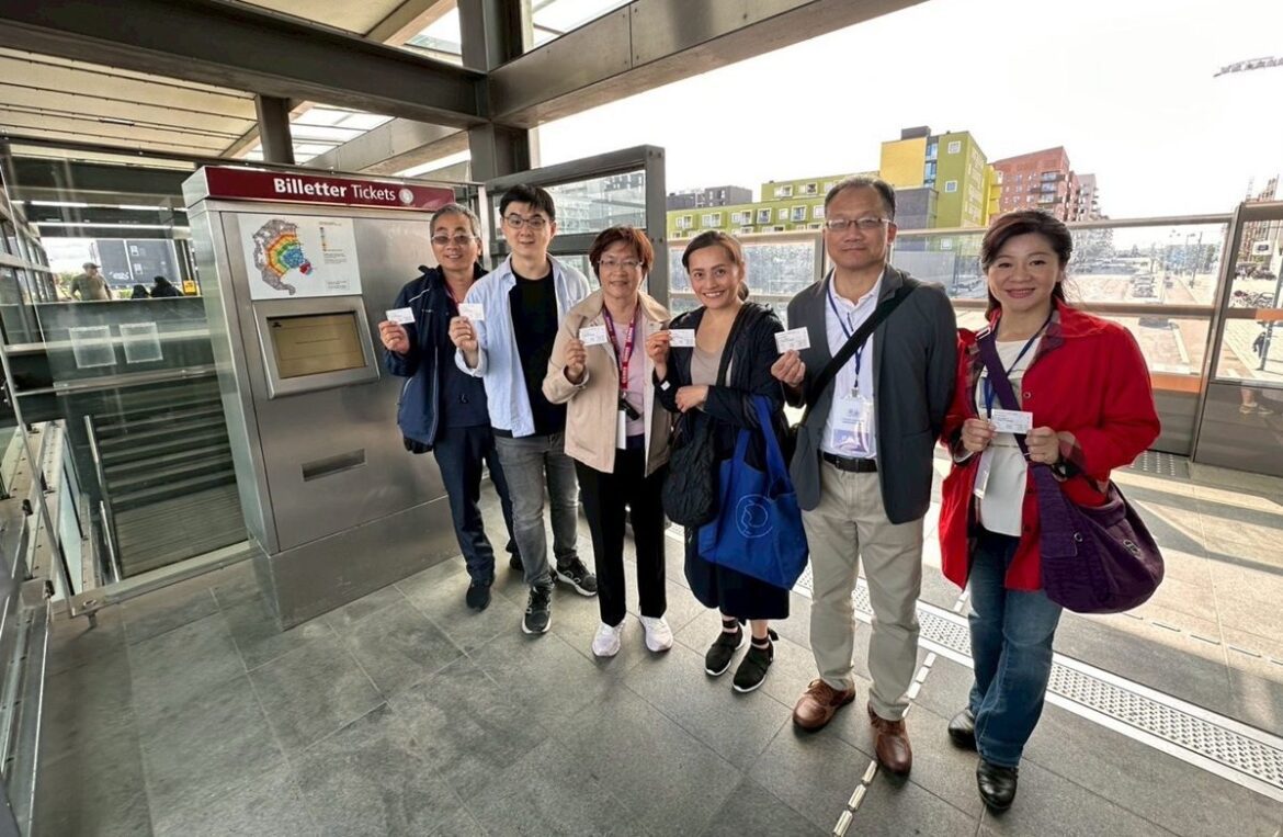 王惠美率團訪單車之城哥本哈根  體驗低碳共享交通運具