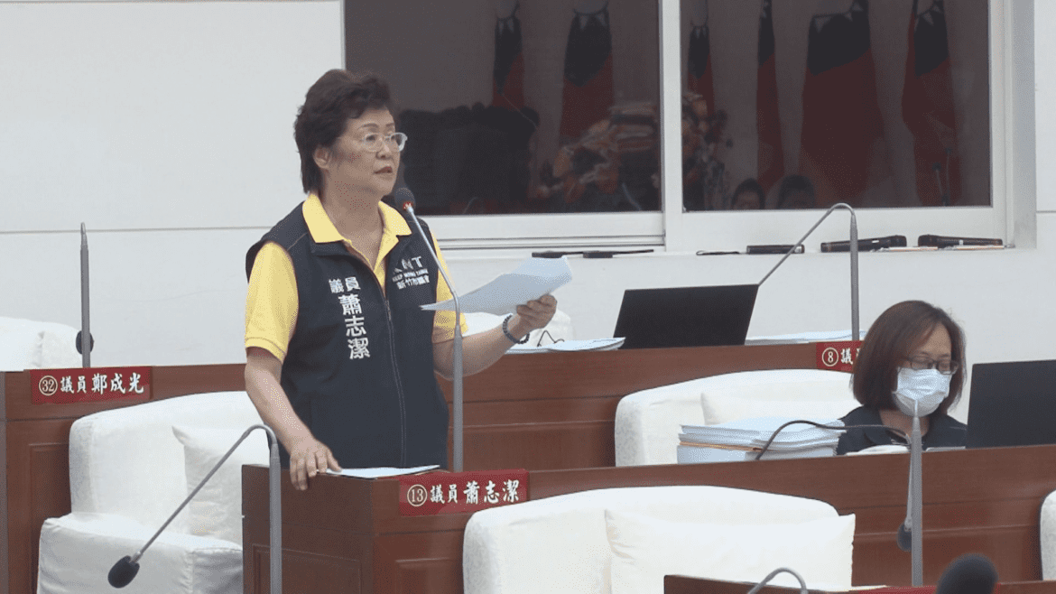 肯定公有停車場充電樁  蕭志潔盼北區再增設