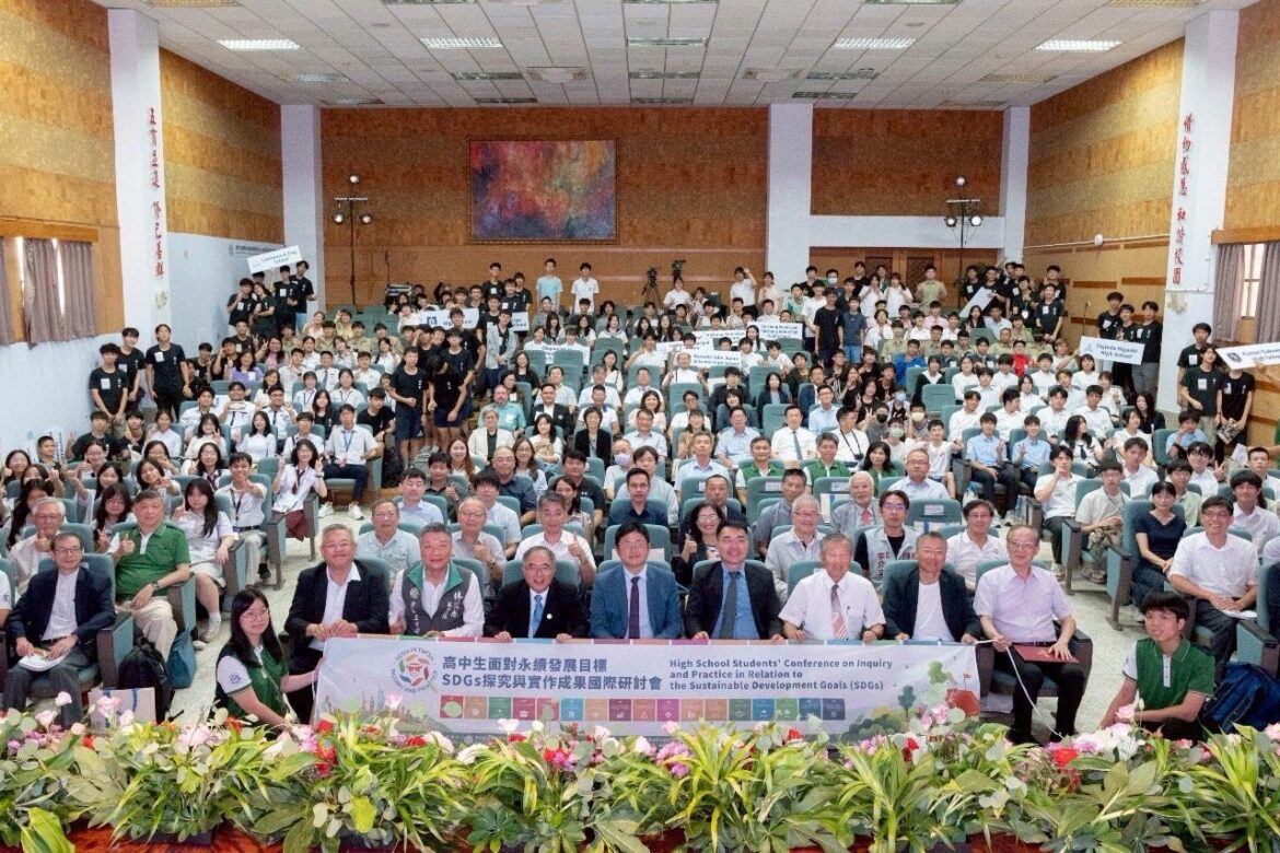 SDGs國際高中研討會盛大登場七國40隊齊聚南一中以行動實踐永續願景