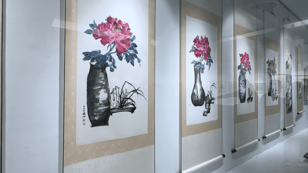 郭振坤師生展  80多幅畫作縣美術館展出