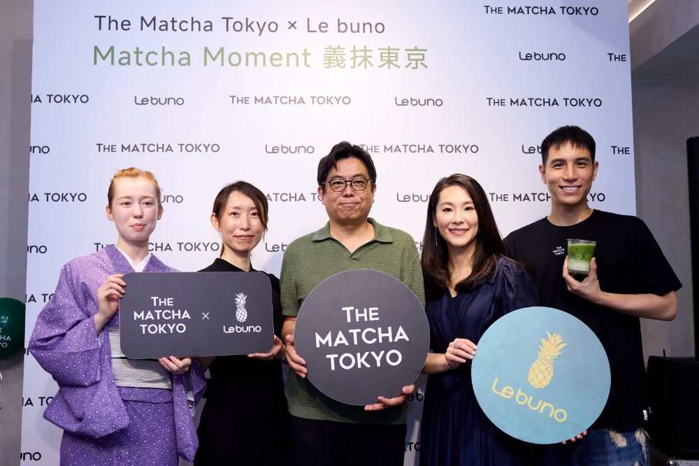Le Buno x The Matcha Tokyo 跨國聯名「Matcha Moment義抹東京」引爆抹茶控熱潮