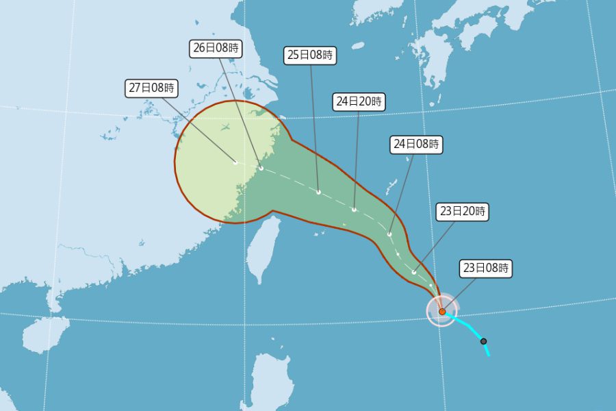 颱風「范斯高」生成！  路徑曝光「這2天」離臺灣最接近
