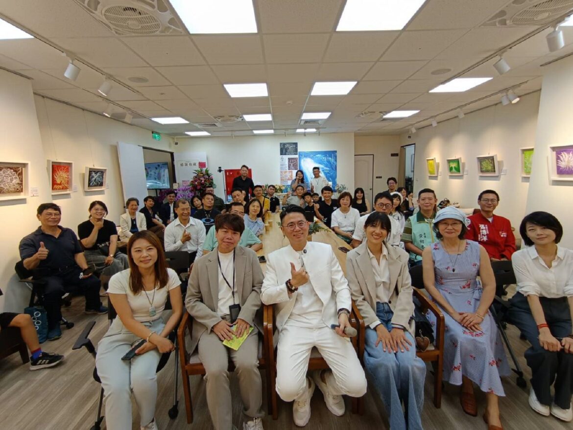 劉柱均個展《靈魂流域》高雄登場  抽象藝術交織療癒與重生之旅