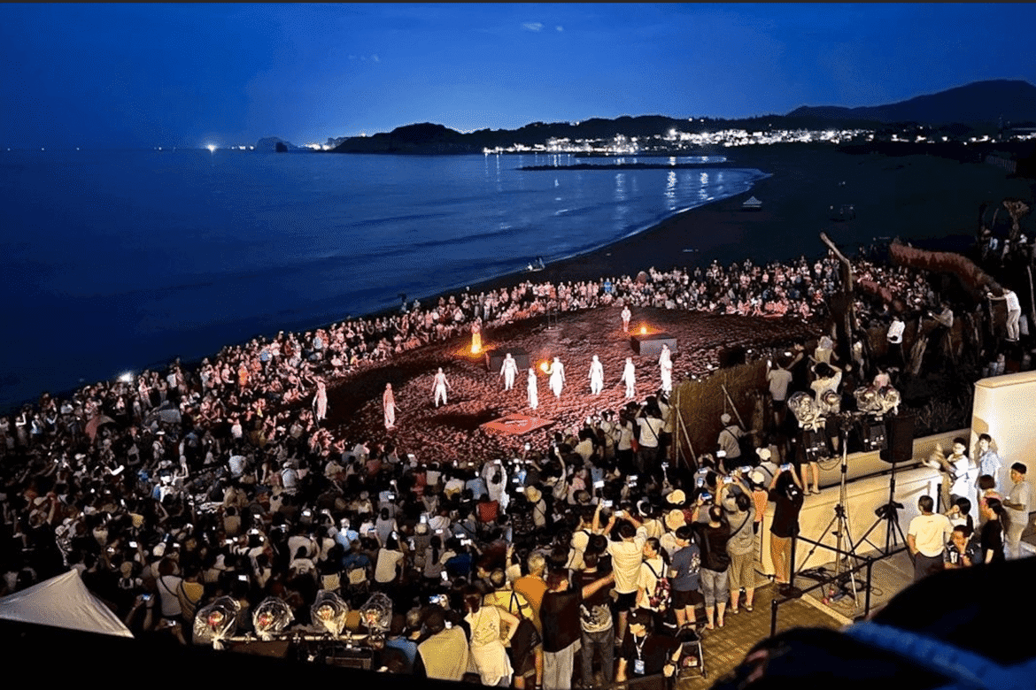「北海潮與火」夏日熱潮不間斷     金山中角灣持續嗨到8/24     邀你共享夜間饗宴