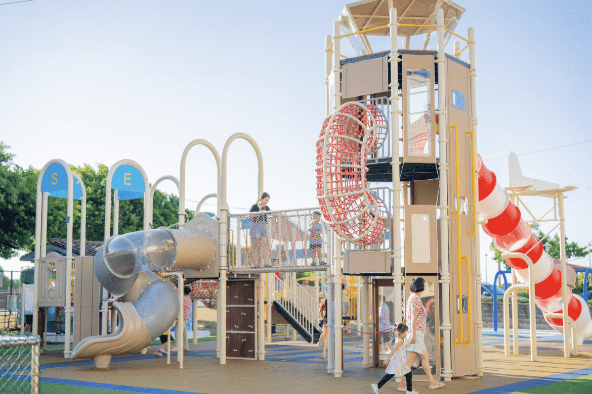 不只玩樂更要安全!桃園蘆竹海寧公園兒童遊戲場啟用     提供居民更優質的遊憩空間