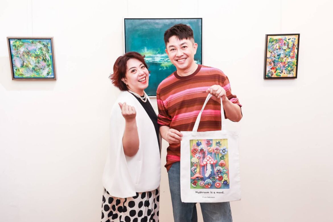 《蘑菇一下》藝術展登場！櫻崎露露用40件奇幻作品展現「不乖也可以很美」