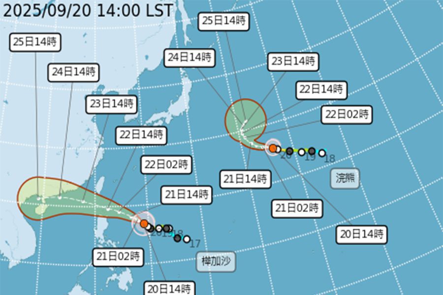 影音/樺加沙開眼可能變強颱  暴風圈估達300KM