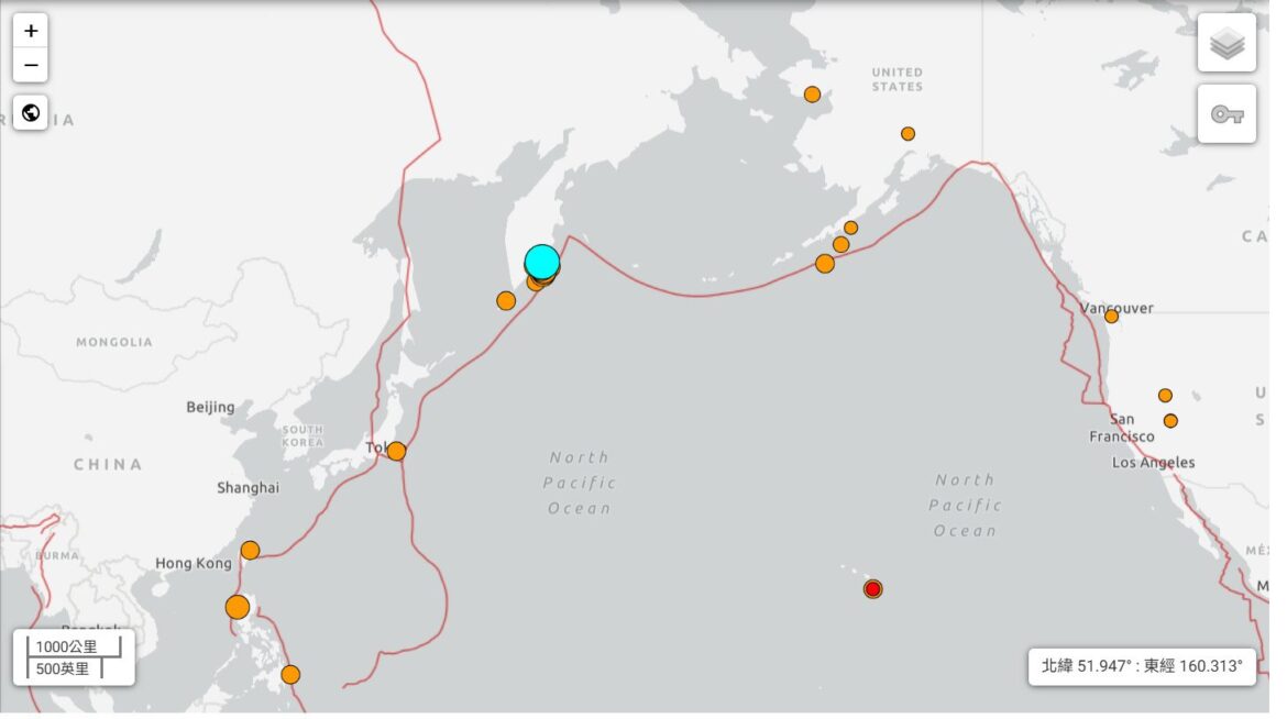 影音/俄羅斯7.8地震 郭鎧紋：恐再有規模8與海嘯的威脅