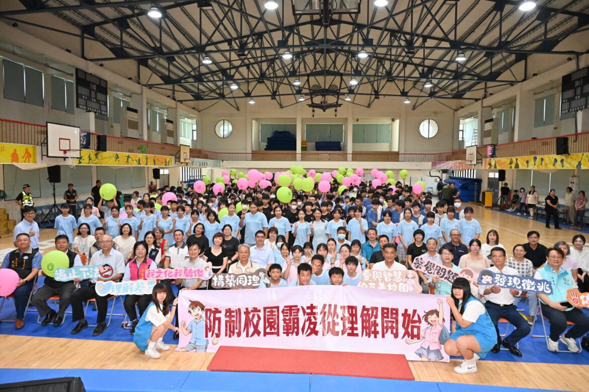 友善校園週  縣府偕師生宣誓展現保護學童決心