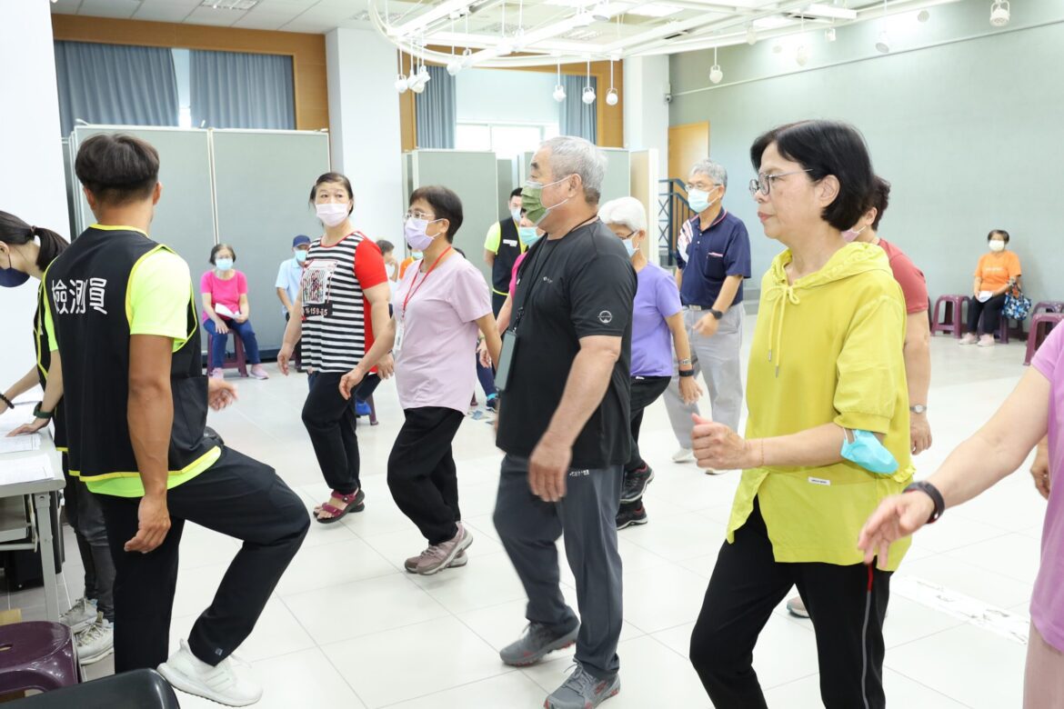 羅東樂齡活動  推體適能檢測 助長者提升身心健康