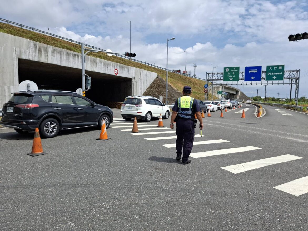 連假將屆縣內恐湧入大量車潮    宜警啟動連假交通疏導