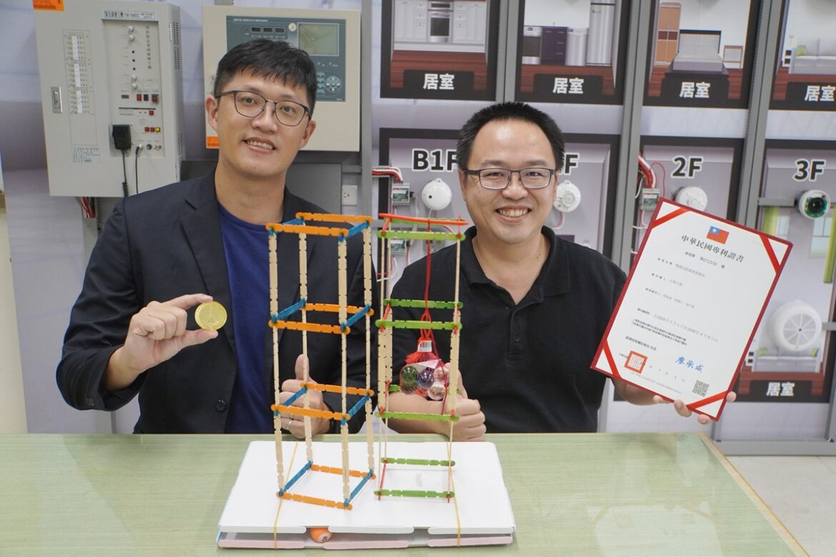 第二十一屆烏克蘭國際發明展   大葉大學環安系師生榮獲金牌肯定