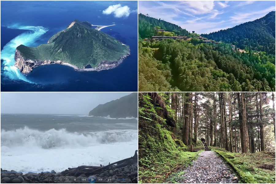 影音/宜蘭浪高雨狂炸 龜山島再封島 太平山續封園