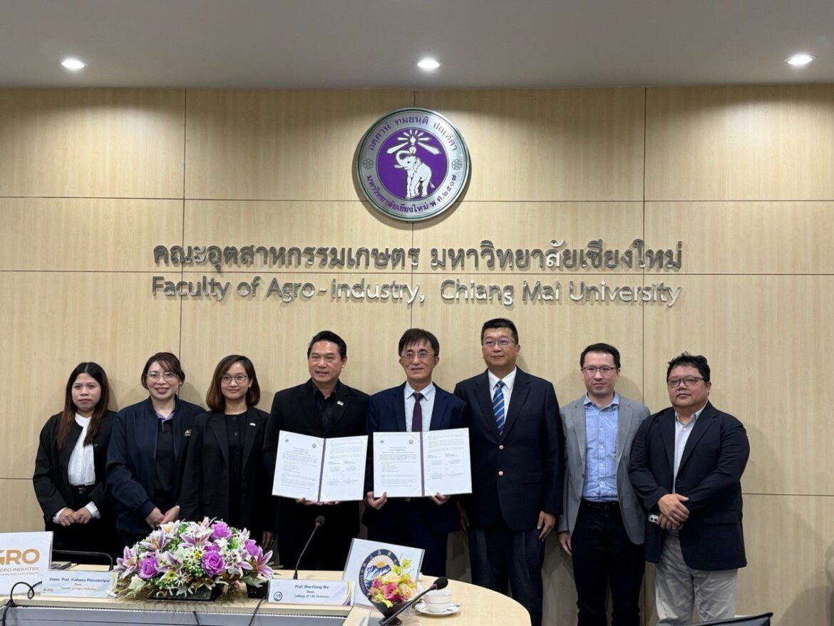 嘉義大學與清邁大學簽署MOU　共促永續食品科技新發展