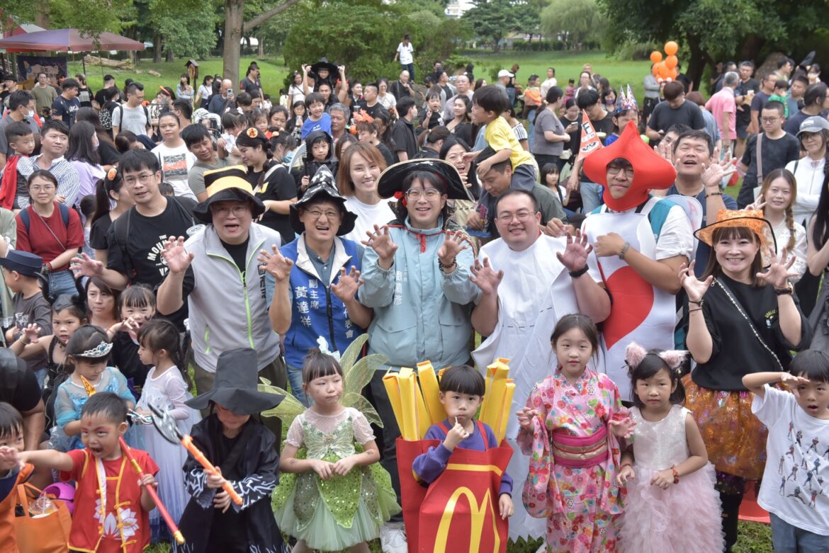 「萌怪小腳印」活潑出發   花蓮市幼萬聖節創意登場