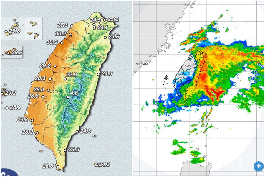 影音/東北季風+風神外圍環流 陰雨籠罩氣溫轉涼