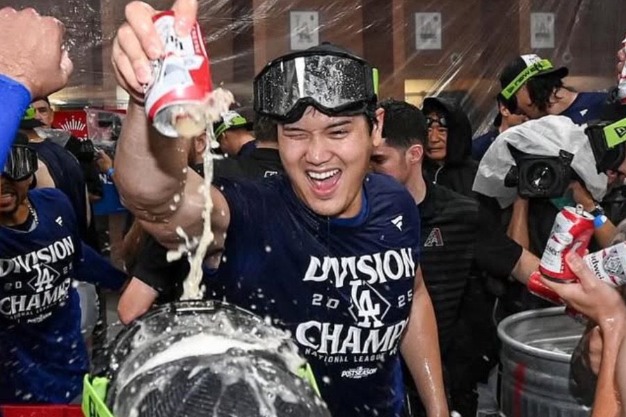 影/《MLB》季後賽首戰大谷翔平火熱雙響炮 道奇五轟10:5打暈紅人