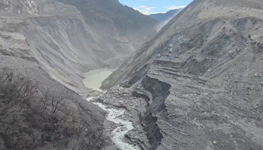 馬太鞍堰塞湖下方出現新的堰塞湖體 前進協調所與花縣府啟動應變措施