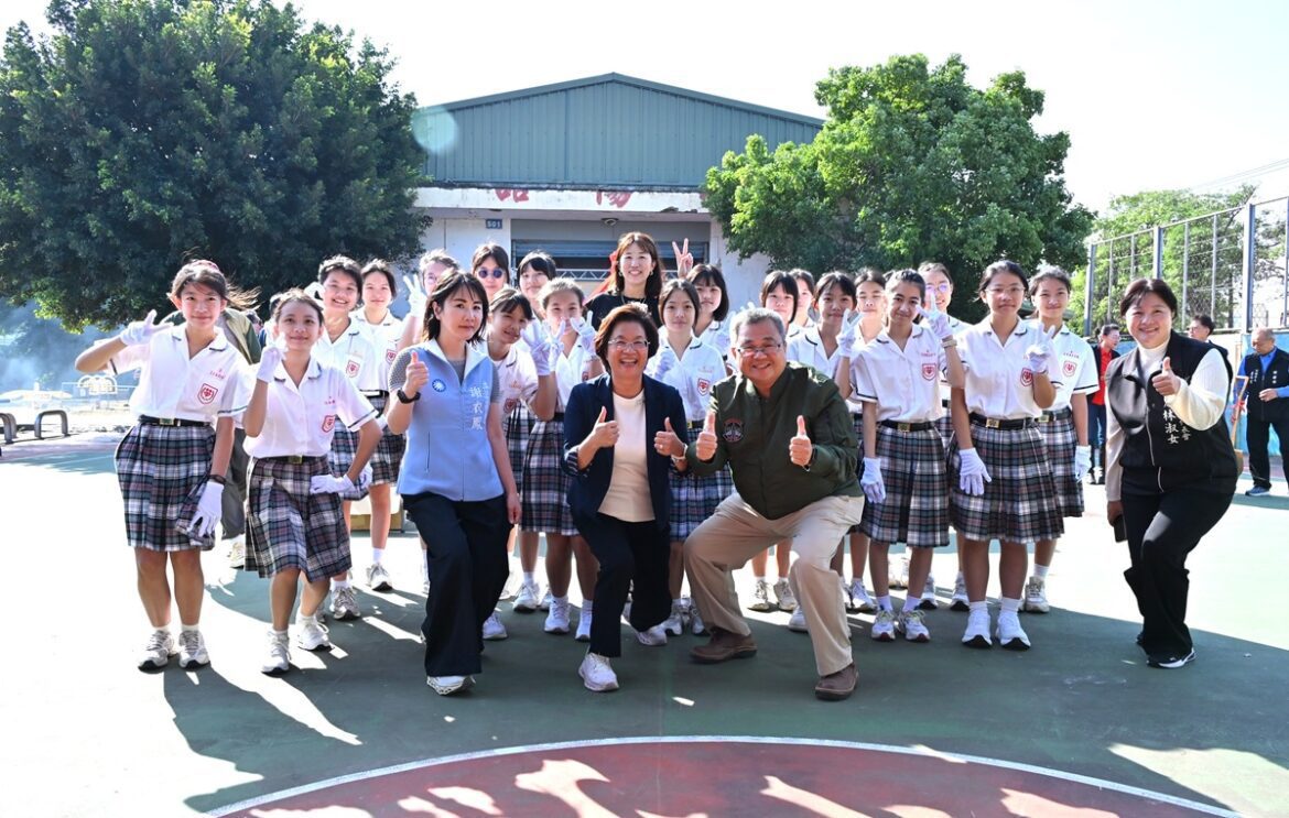 影音/投入1億600萬打造多功能活動據點  竹塘國中曉陽館重建工程動土