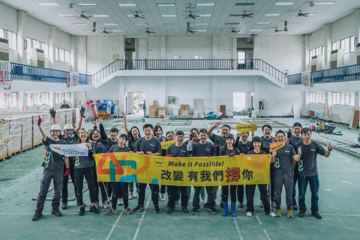 堰塞湖潰壩重創校園　遠雄志工奔走協力修復光復國中